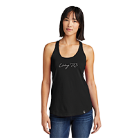 R3 Script Racerback Tank